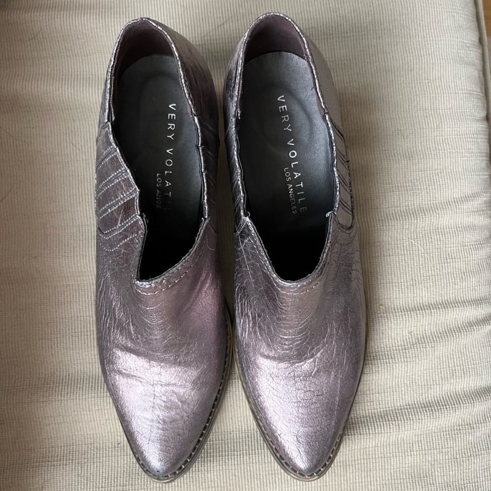 Very Volatile booties. Like new